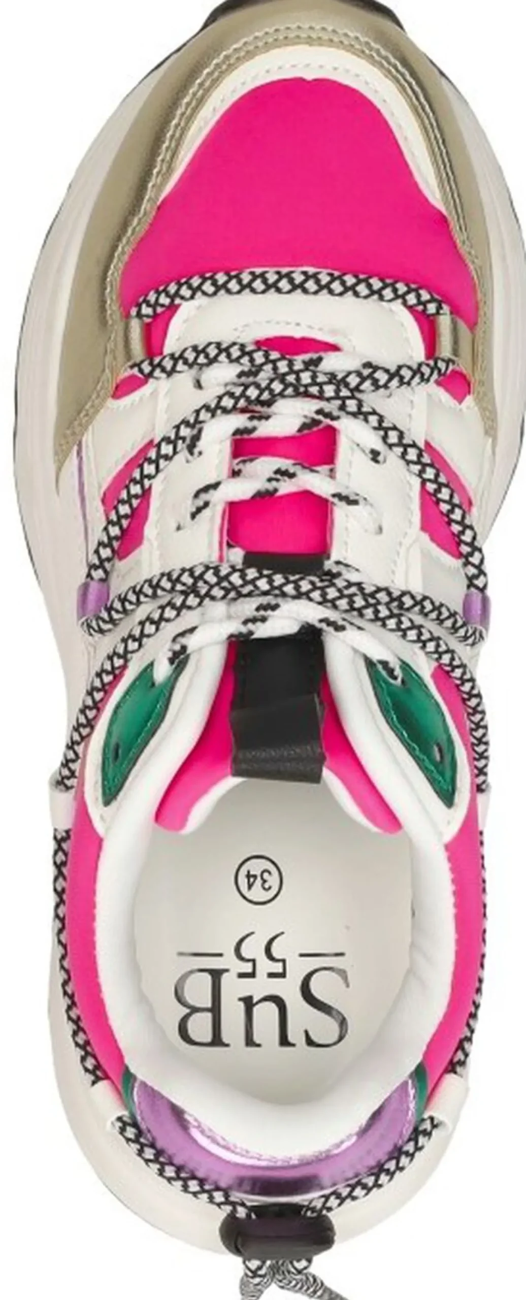 Sub55 Sneakers Laag Fuchsia Fashion