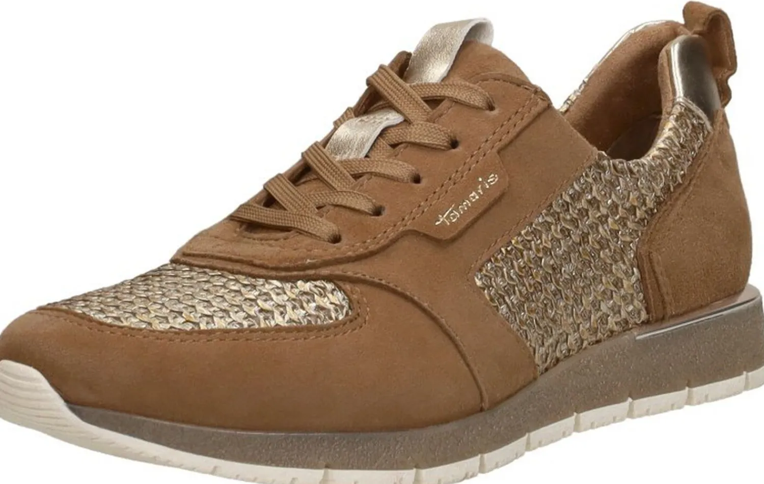 Tamaris Sneakers Laag Cognac Outlet