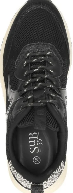 Sub55 Sneakers Laag Zwart Hot