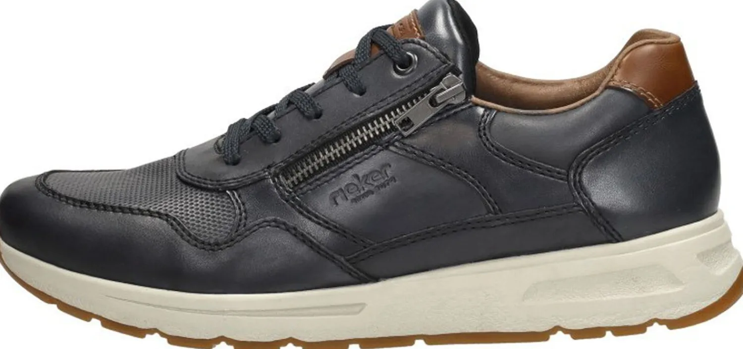 Rieker Sneakers Laag Blauw Fashion