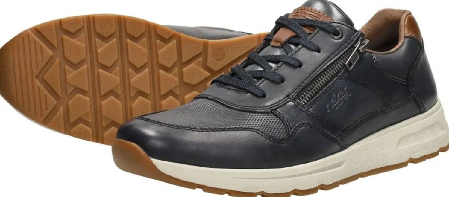 Rieker Sneakers Laag Blauw Fashion