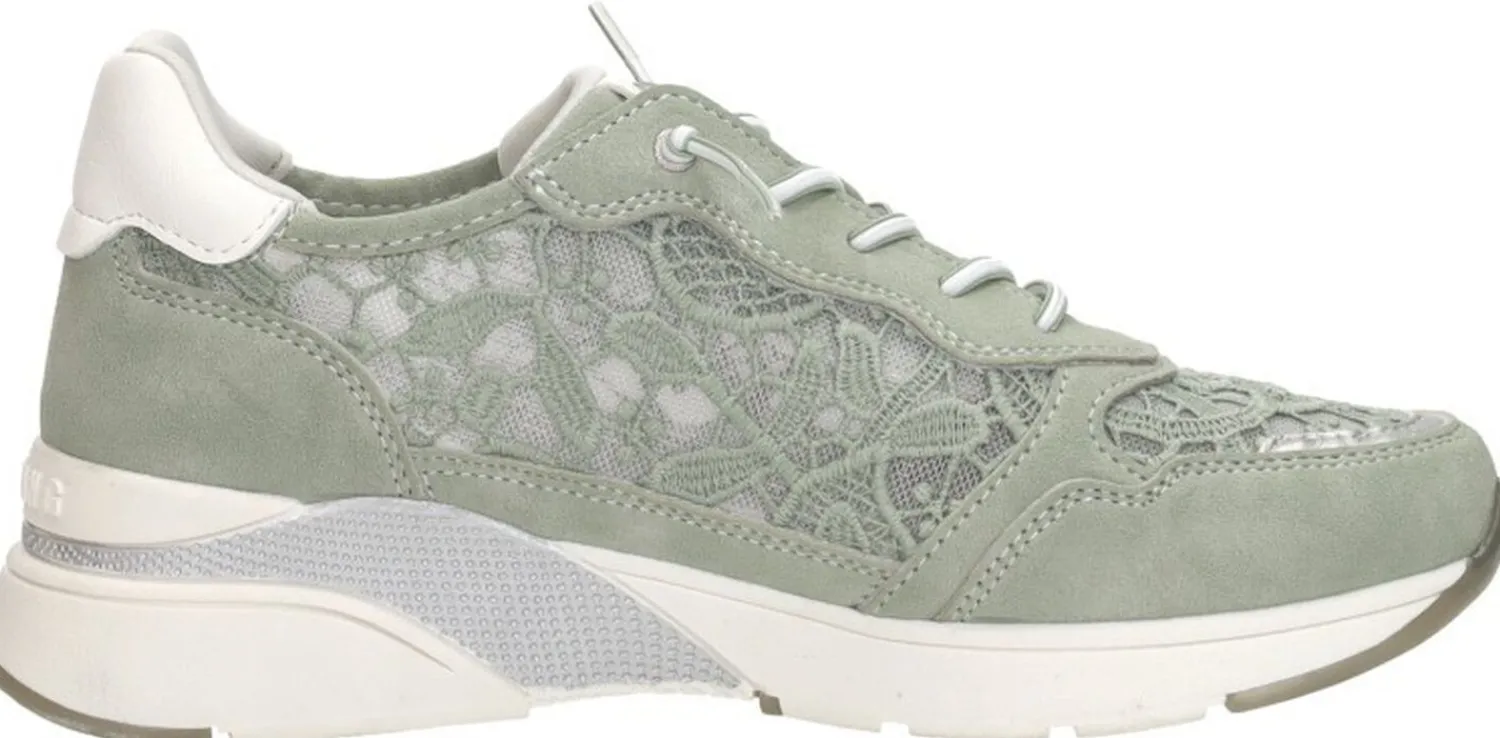 Mustang Sneakers Laag Groen Sale