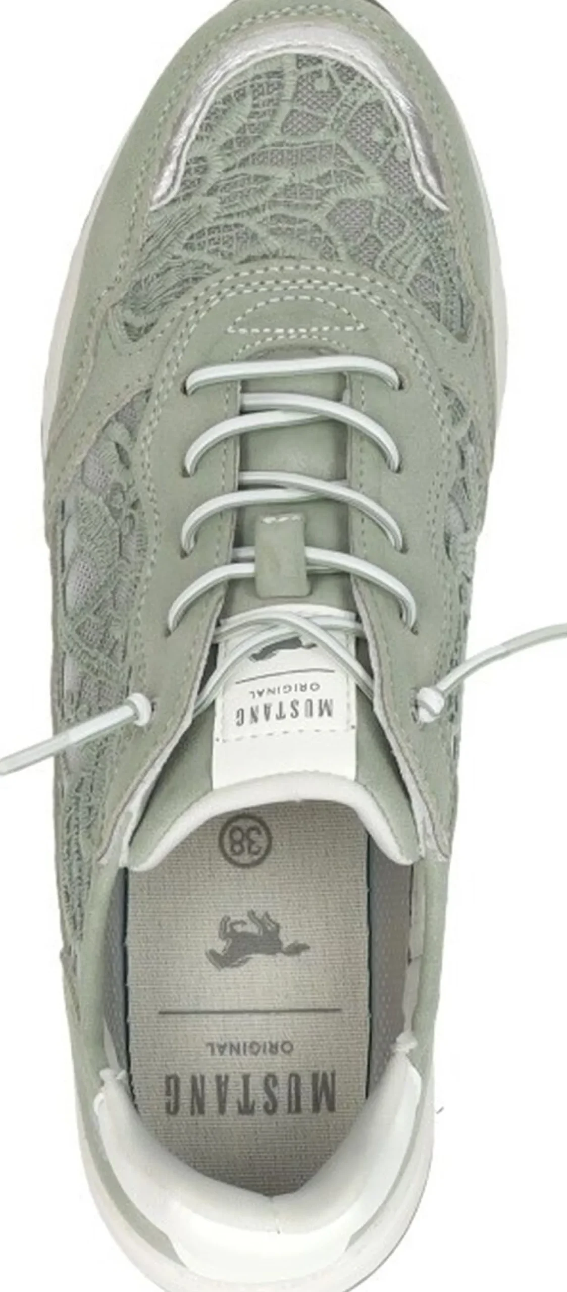 Mustang Sneakers Laag Groen Sale