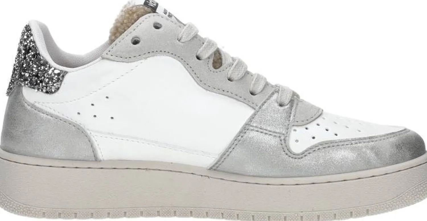 Victoria Sneakers Laag Zilverkleur Discount