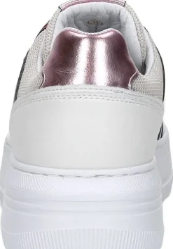 Red Rag Sneakers Laag Fuchsia New