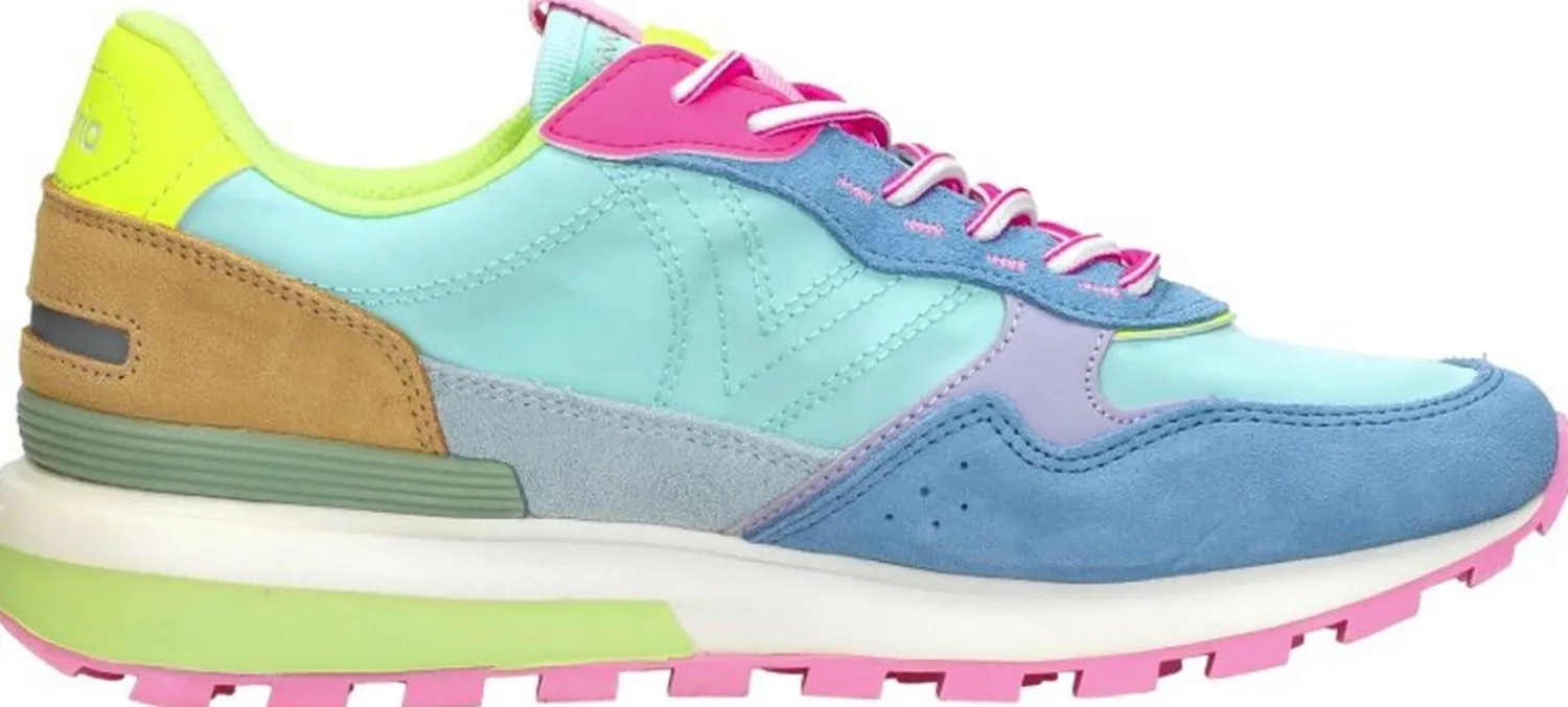 Victoria Sneakers Laag Licht blauw Hot