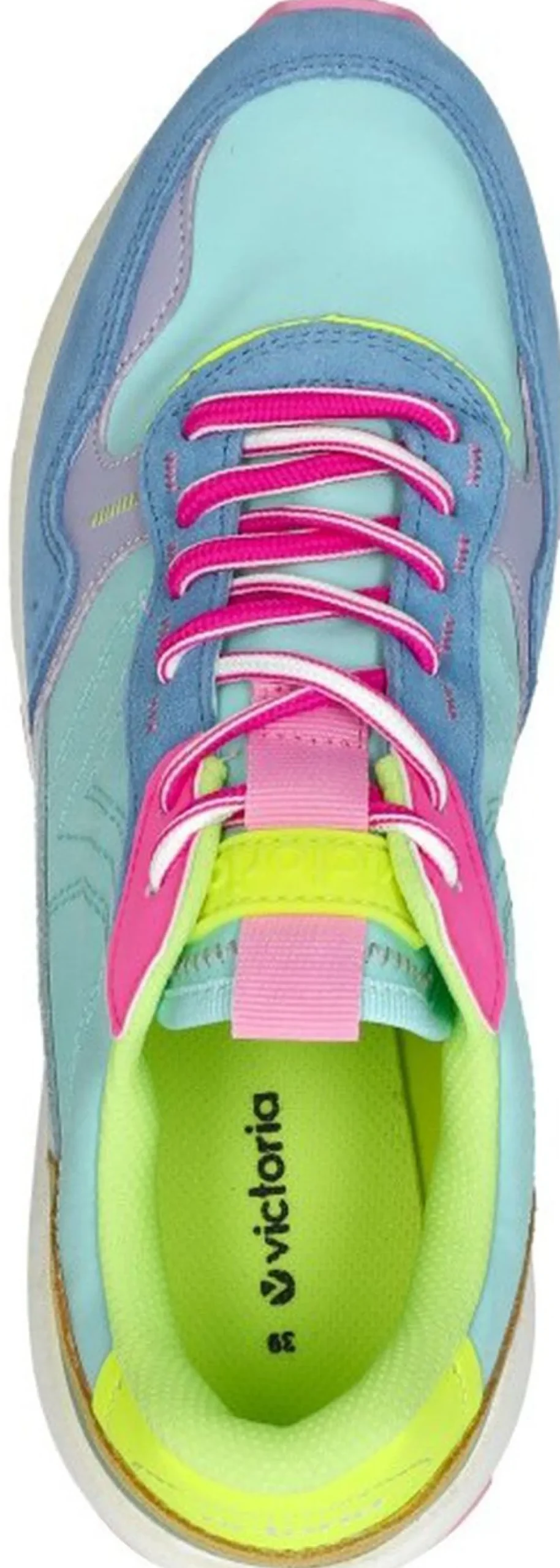 Victoria Sneakers Laag Licht blauw Hot