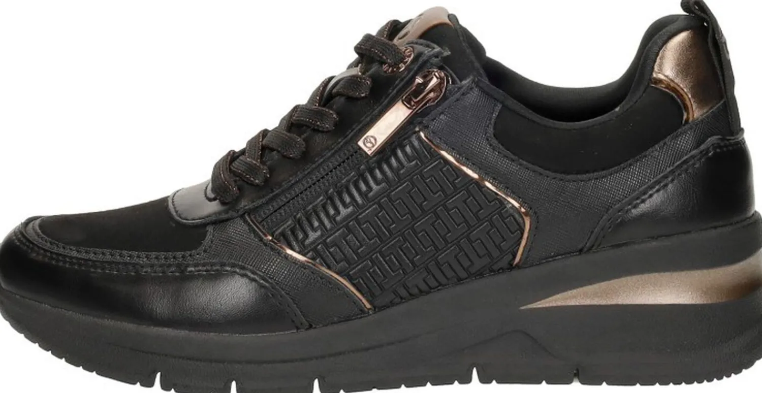 Tamaris Sneakers Laag Zwart Fashion