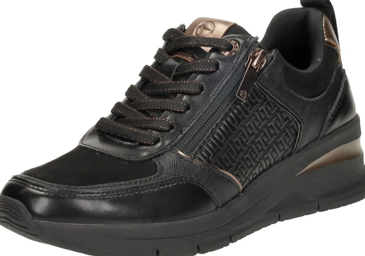 Tamaris Sneakers Laag Zwart Fashion