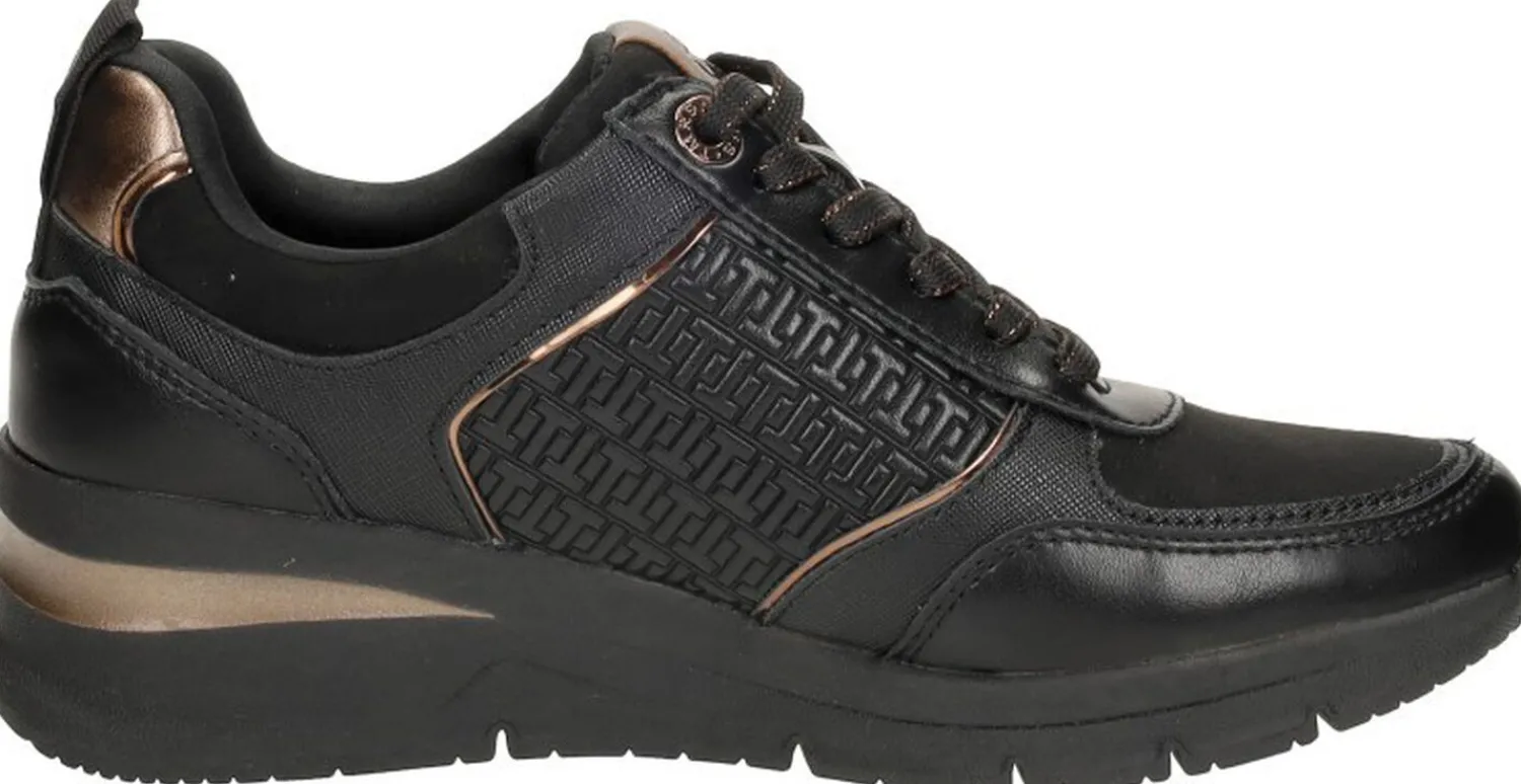 Tamaris Sneakers Laag Zwart Fashion