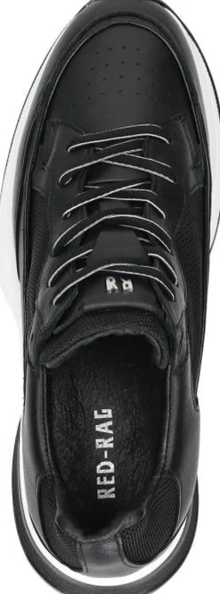 Red Rag Sneakers Laag Zwart Discount