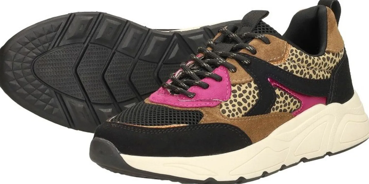 Sub55 Sneakers Laag Donkerbruin Outlet
