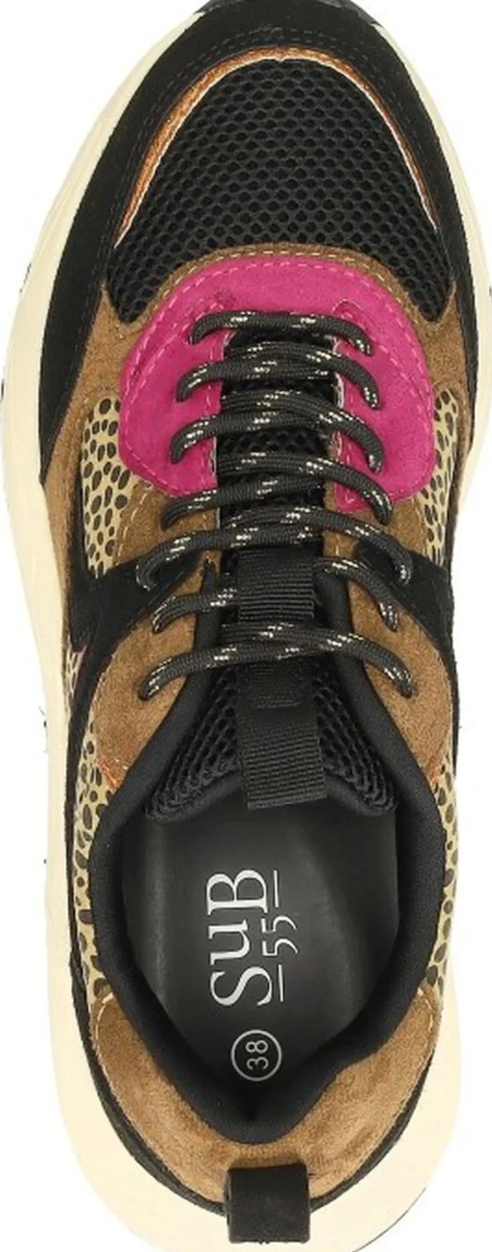 Sub55 Sneakers Laag Donkerbruin Outlet