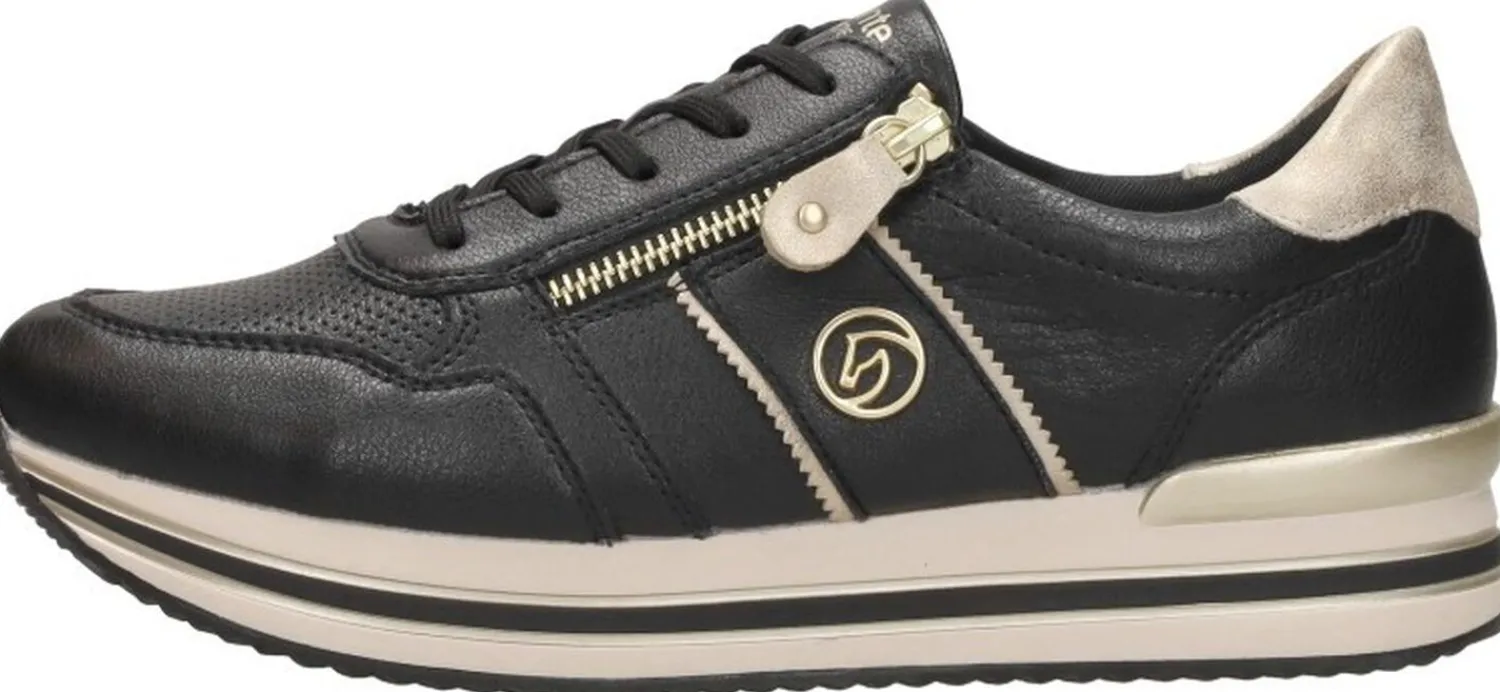 Remonte Sneakers Laag Zwart Online