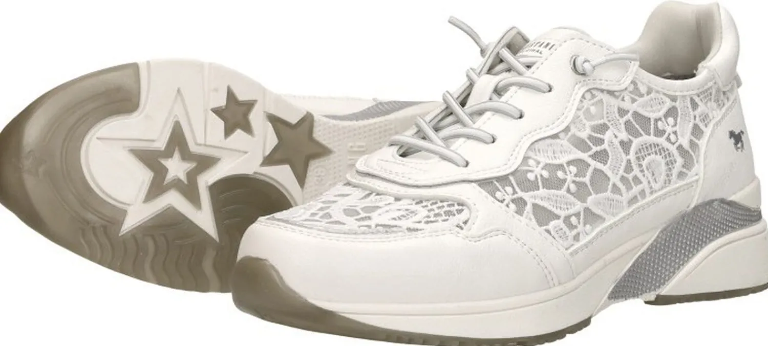 Mustang Sneakers Laag Wit Online