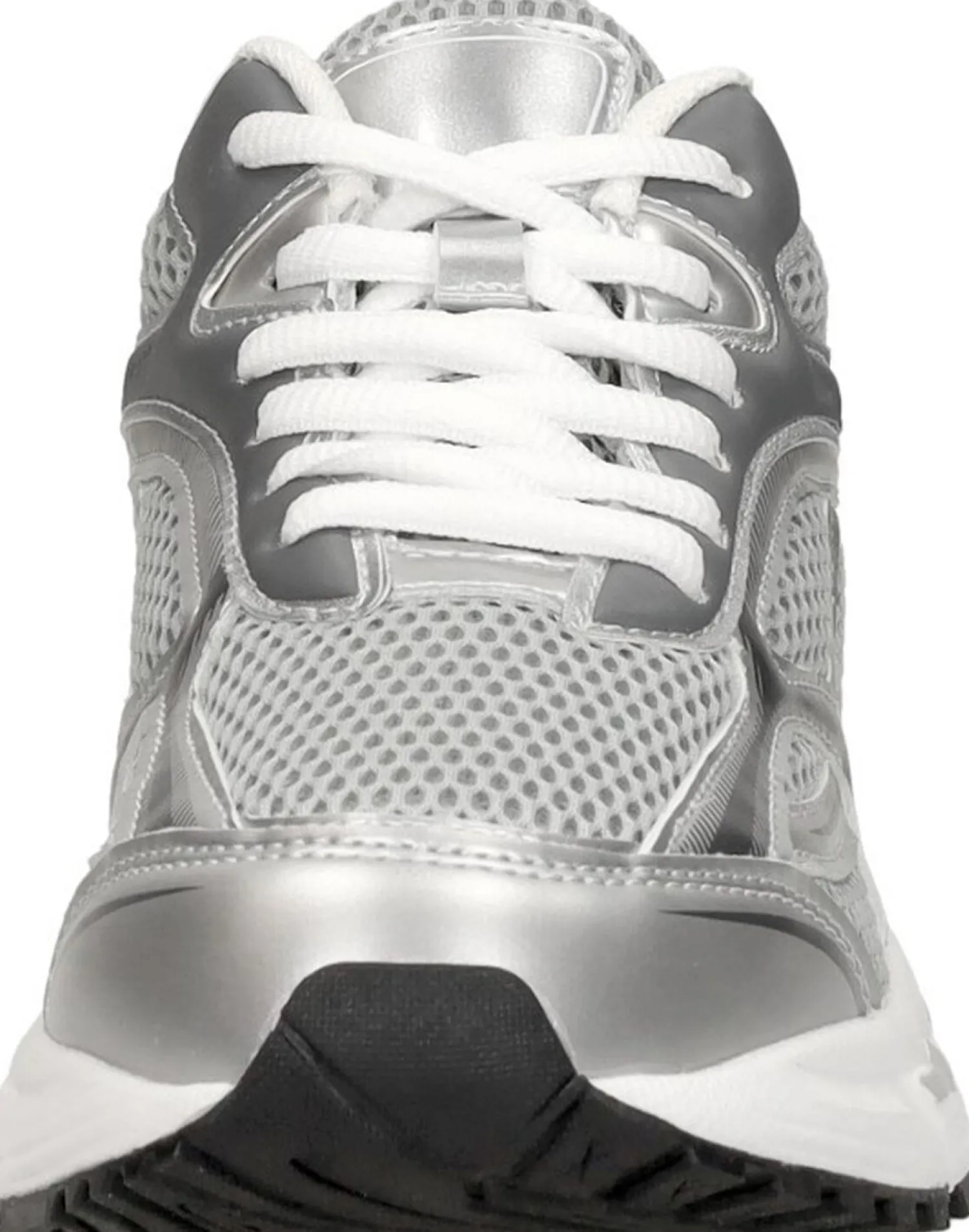 Sub55 Sneakers Laag Zilverkleur Clearance