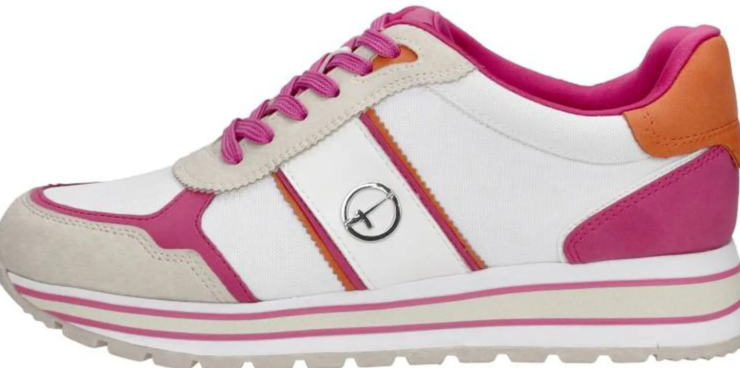 Tamaris Sneakers Laag Wit Online