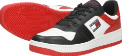 Tommy Hilfiger Sneakers Laag Rood Discount