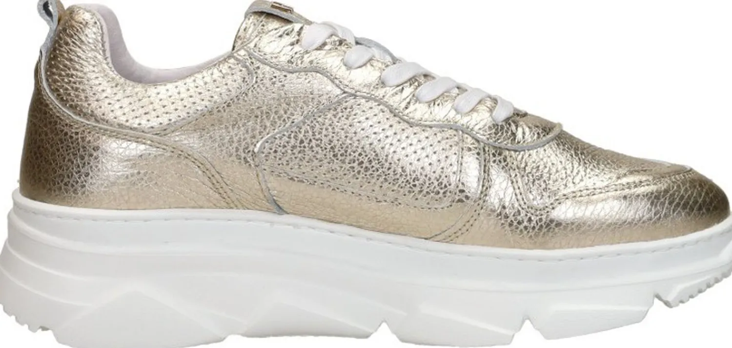 Red Rag Sneakers Laag Goudkleur Clearance