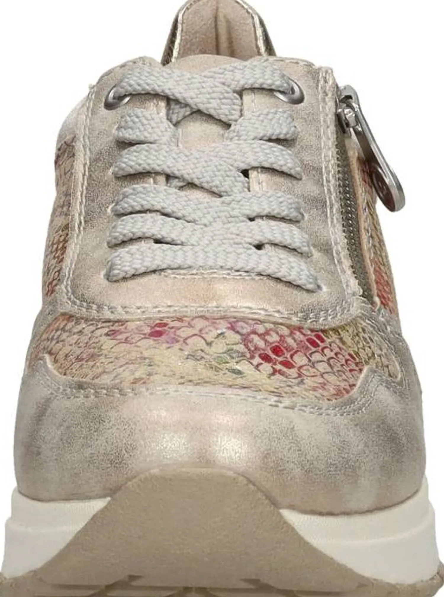 Rieker Sneakers Laag Goudkleur Fashion
