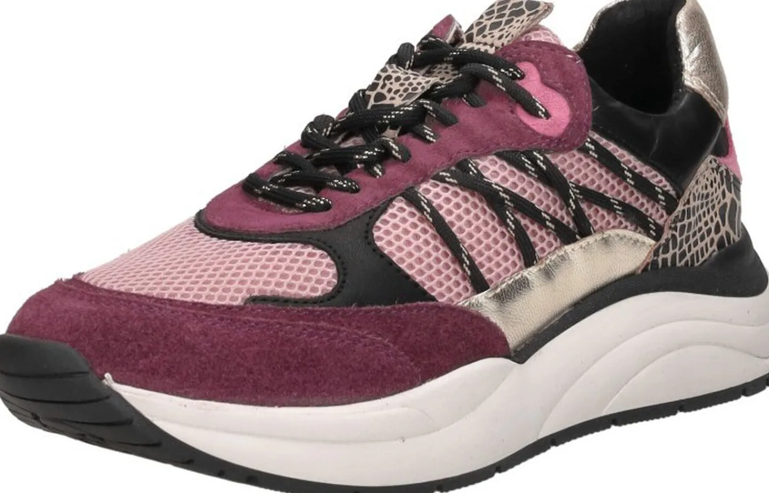 Sub55 Sneakers Laag Bordeaux Online