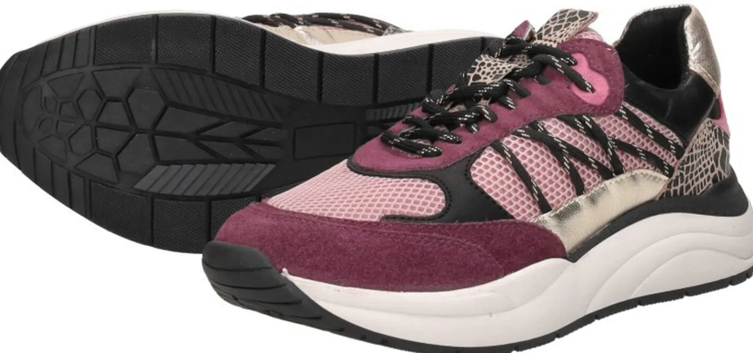 Sub55 Sneakers Laag Bordeaux Online