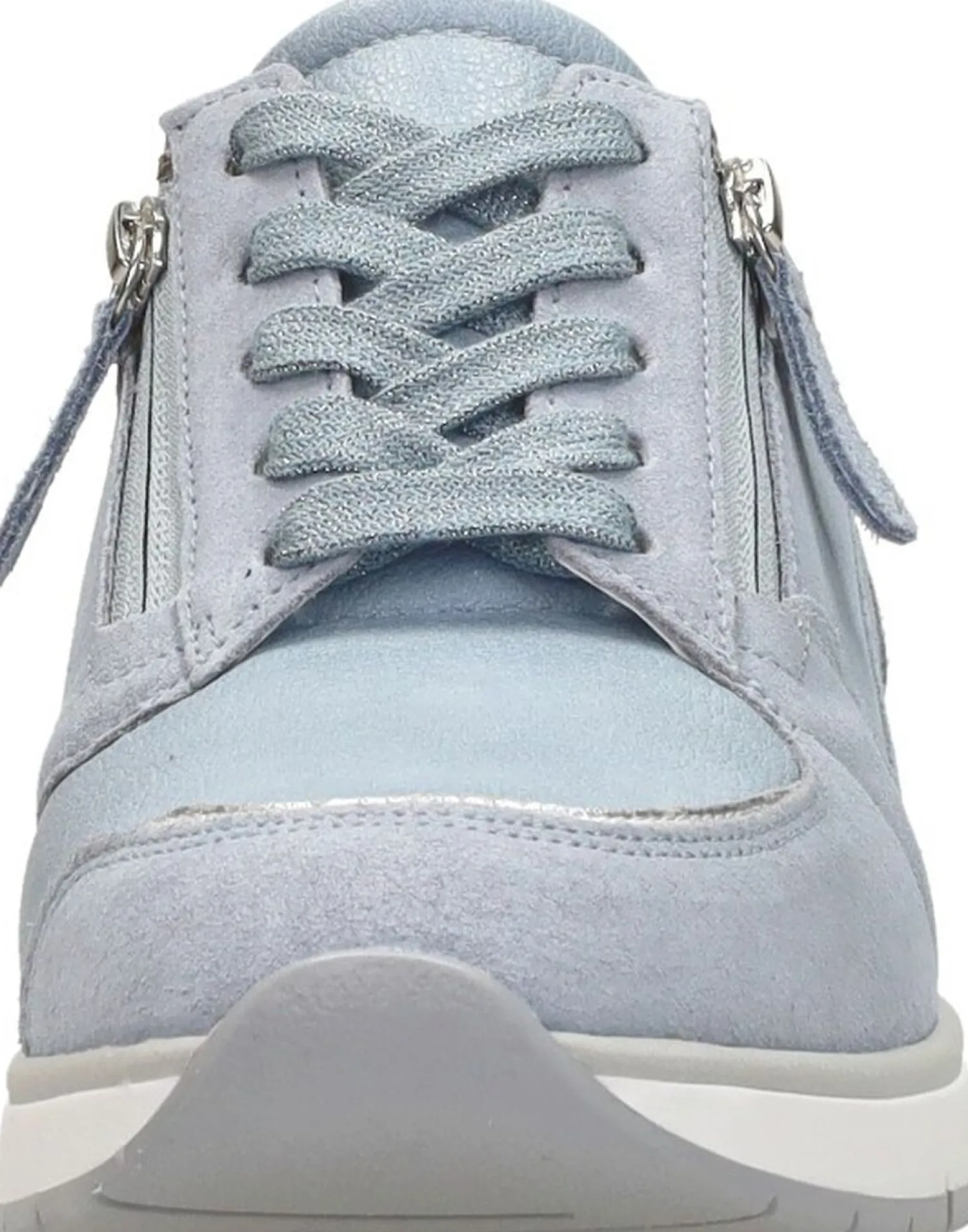 Gabor Sneakers Laag Met Stretch Licht blauw New