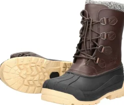 Sub55 Snowboots Donkerbruin Hot