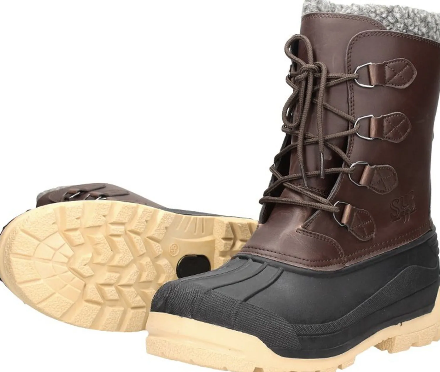 Sub55 Snowboots Donkerbruin Hot