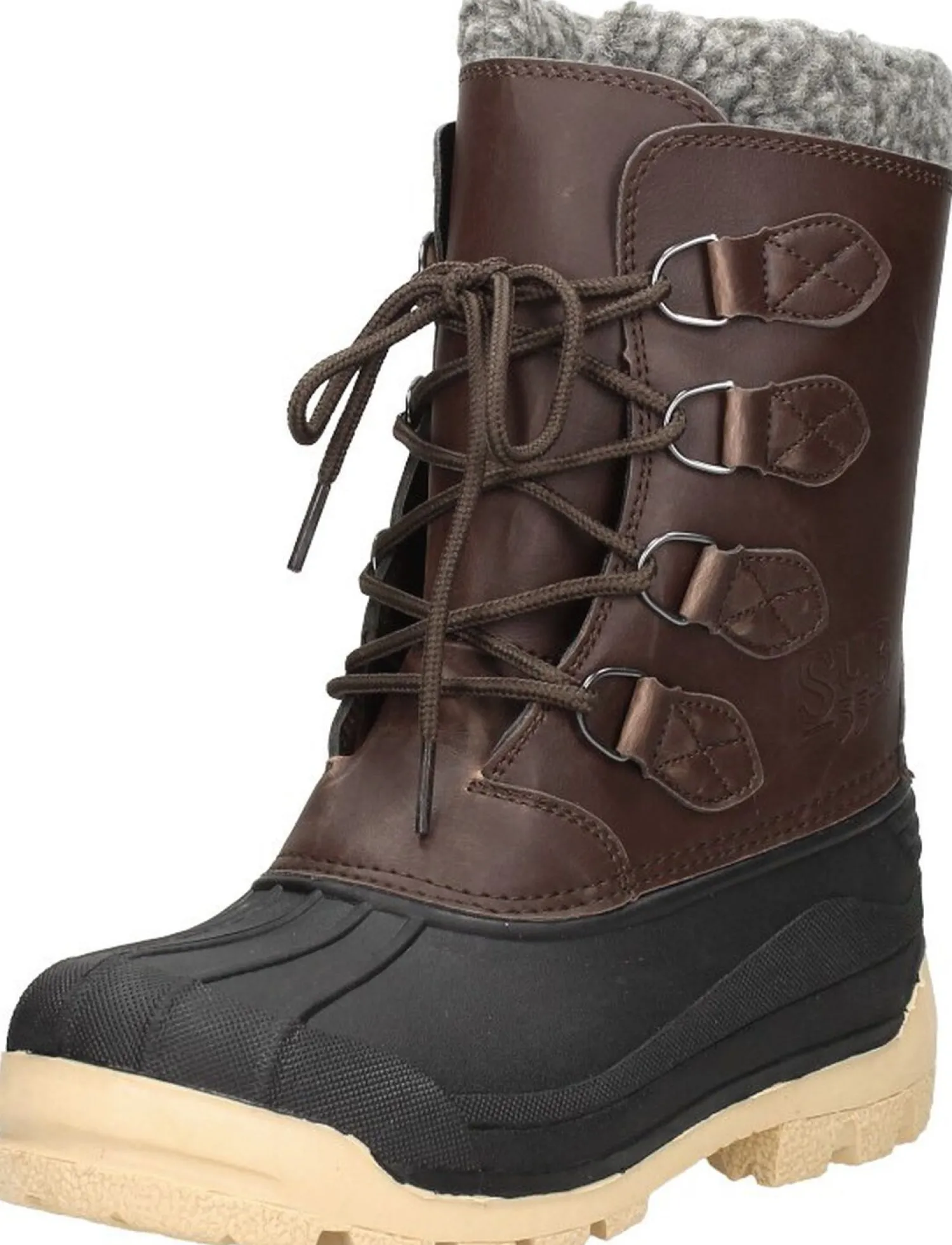 Sub55 Snowboots Donkerbruin Online