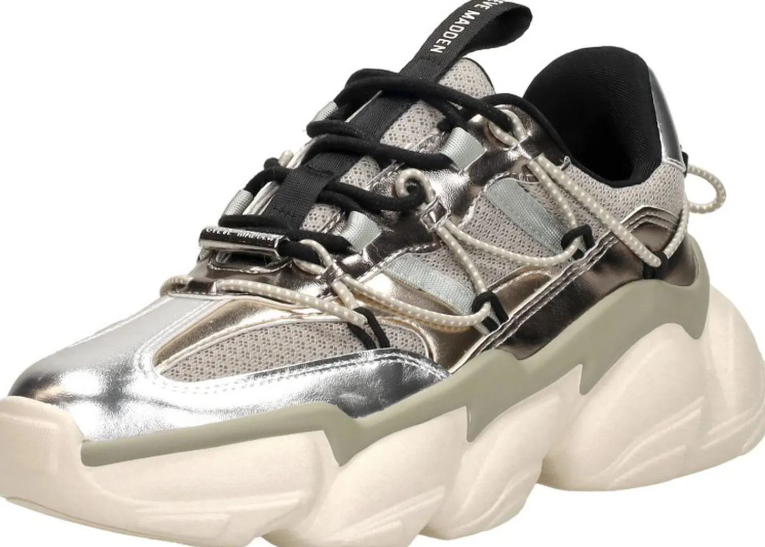 Steve Madden Spectator Zilverkleur Clearance