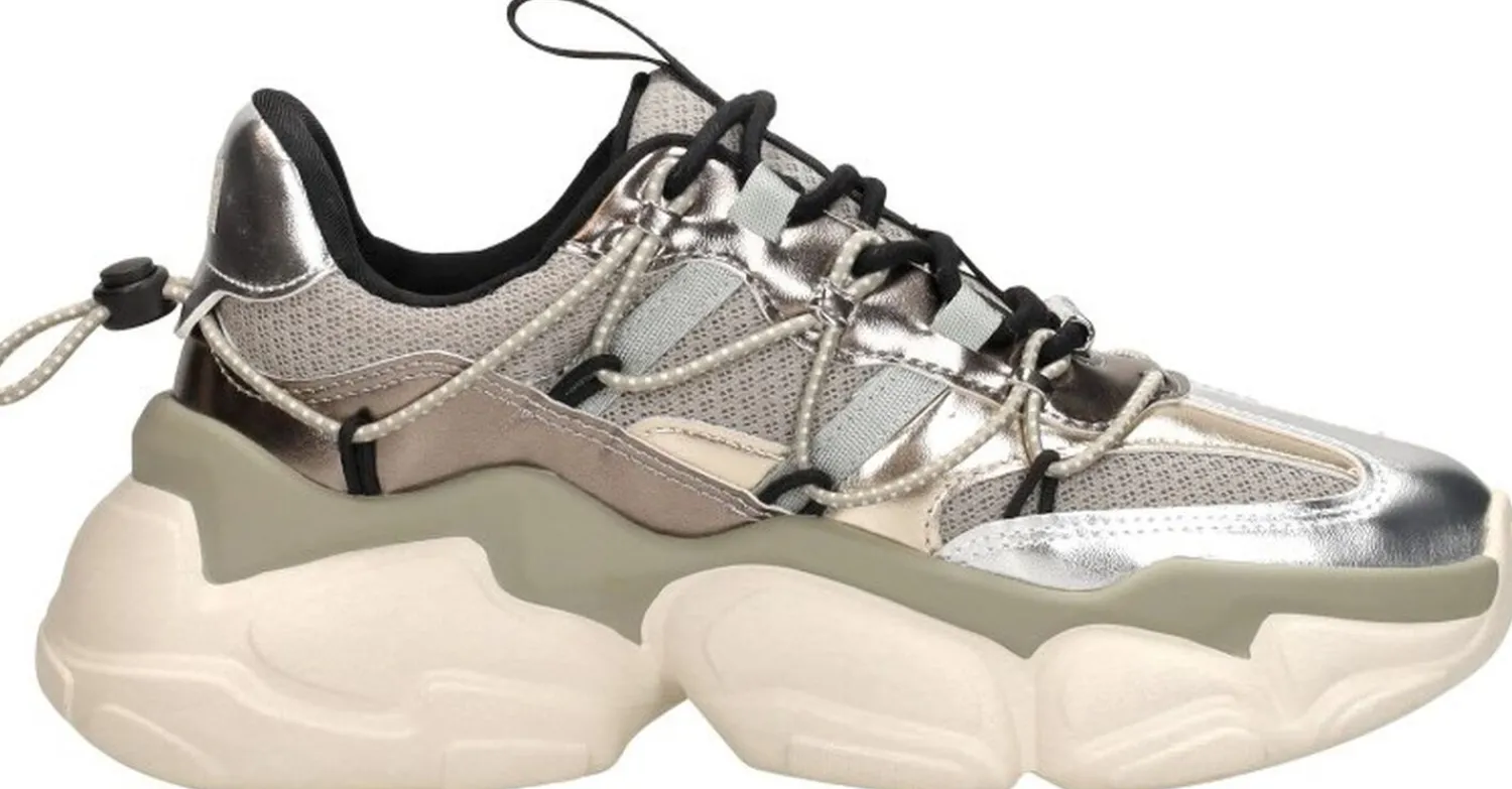 Steve Madden Spectator Zilverkleur Clearance