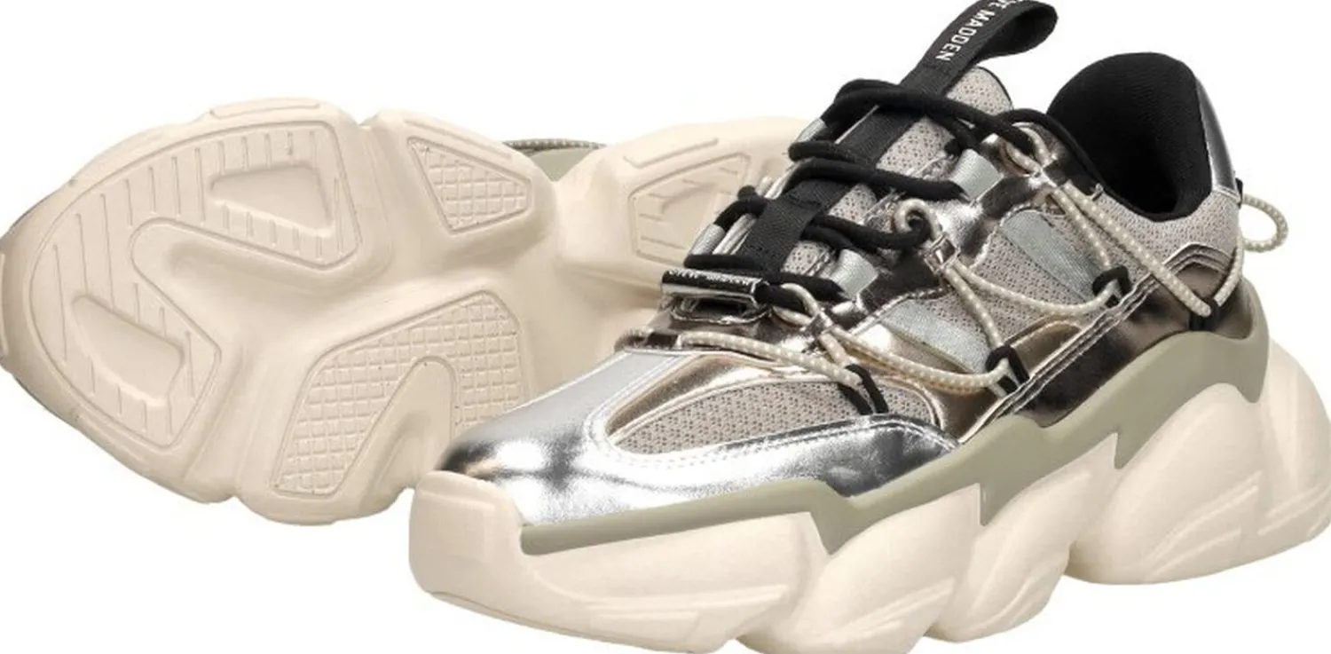 Steve Madden Spectator Zilverkleur Clearance