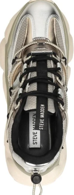 Steve Madden Spectator Zilverkleur Clearance