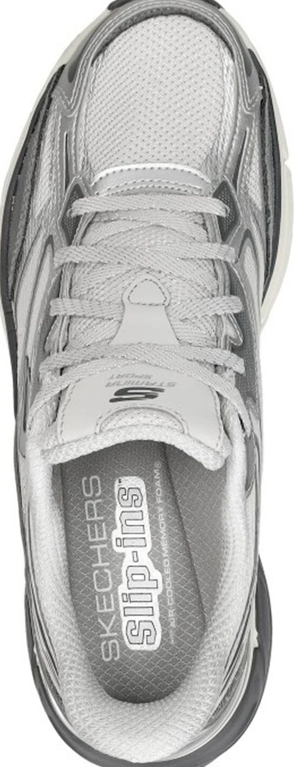 Skechers Stamina Sport Zilverkleur Sale