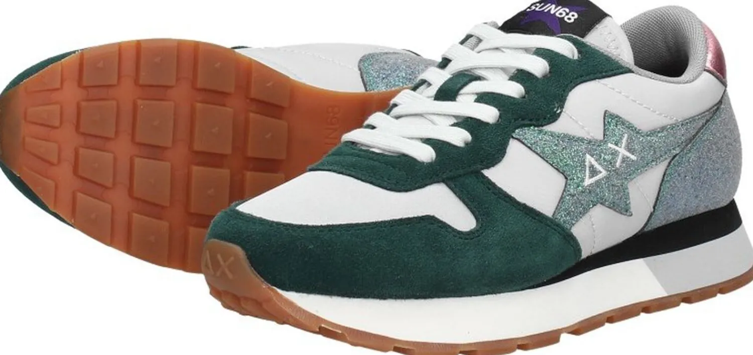 Sun68 Stargirl Glitter Groen Best