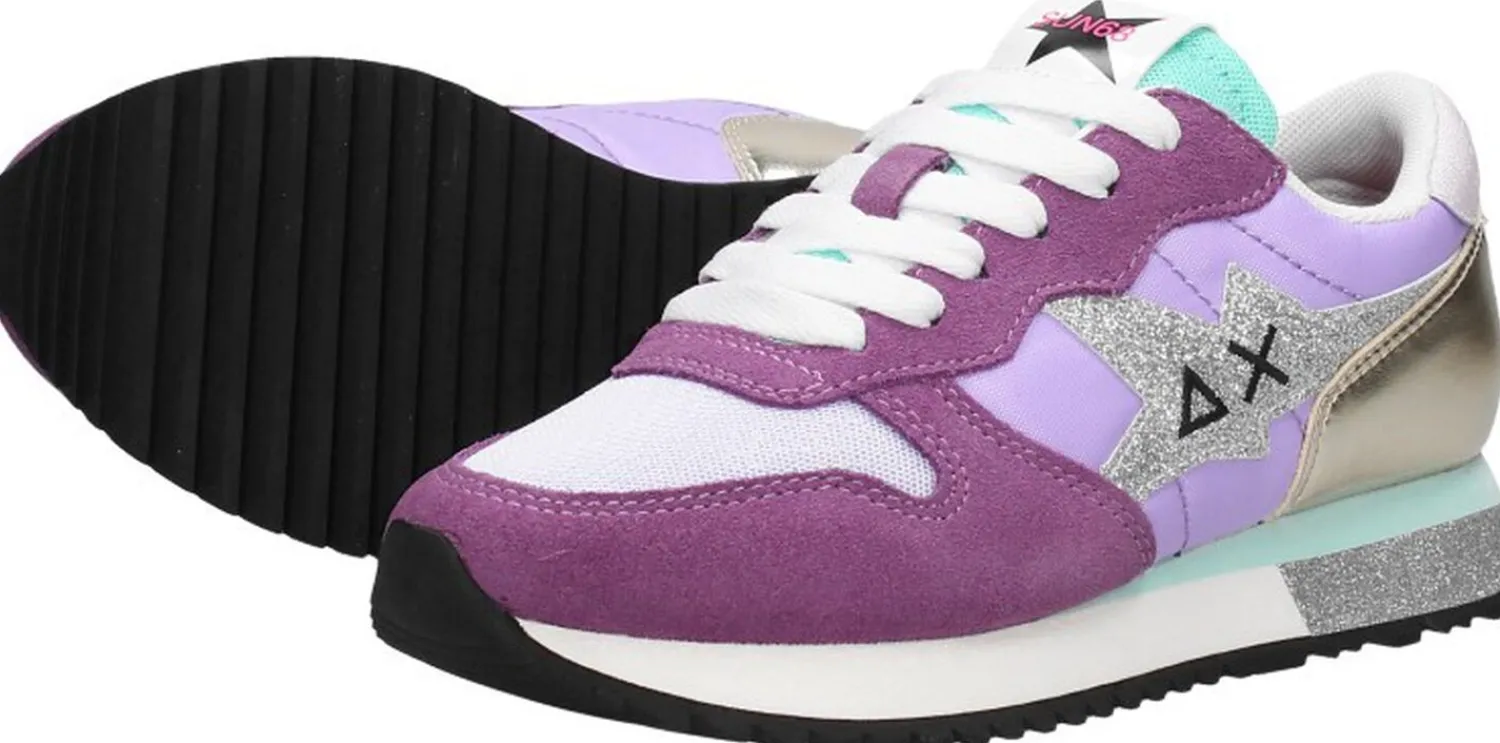 Sun68 Stargirl Glitter Logo Lila Online