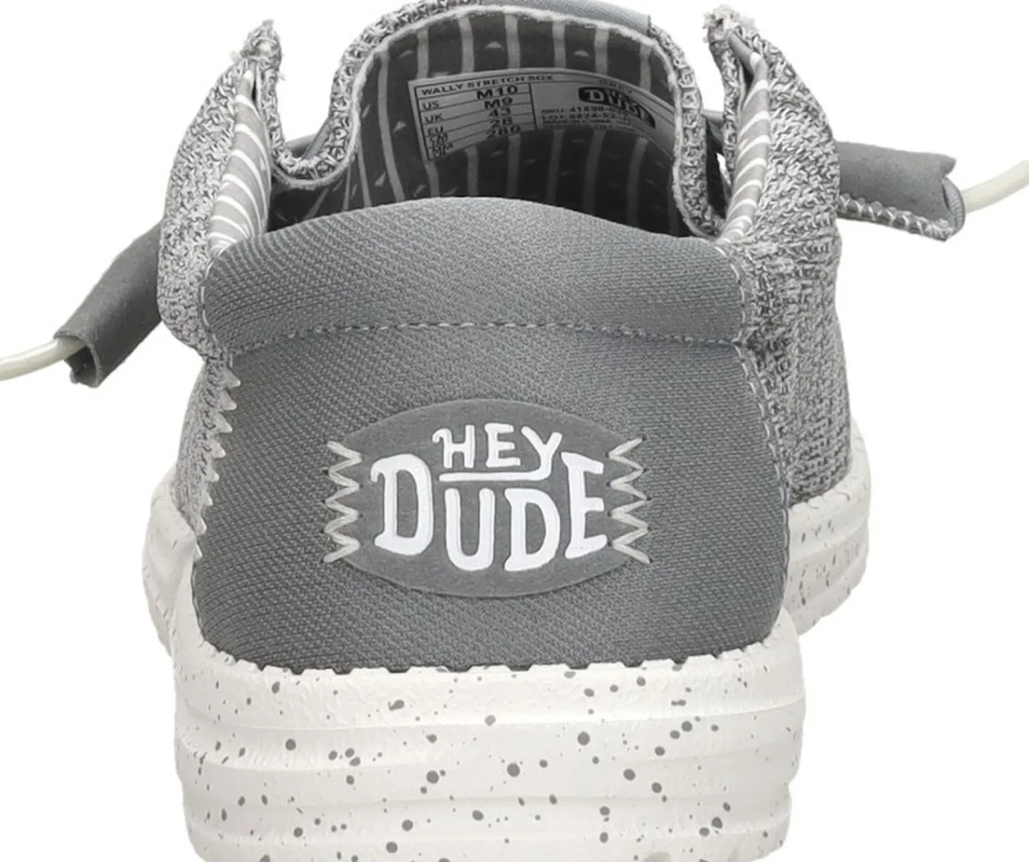 Hey Dude Stretch Sox Donkergrijs Discount