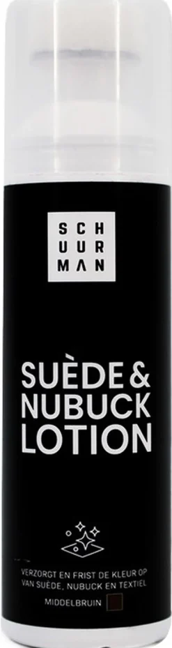 Schuurman Suede & Nubuck Lotion Middelbruin Sale