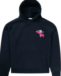 Off The Pitch Tape Off Oversized Hood Zwart Fashion