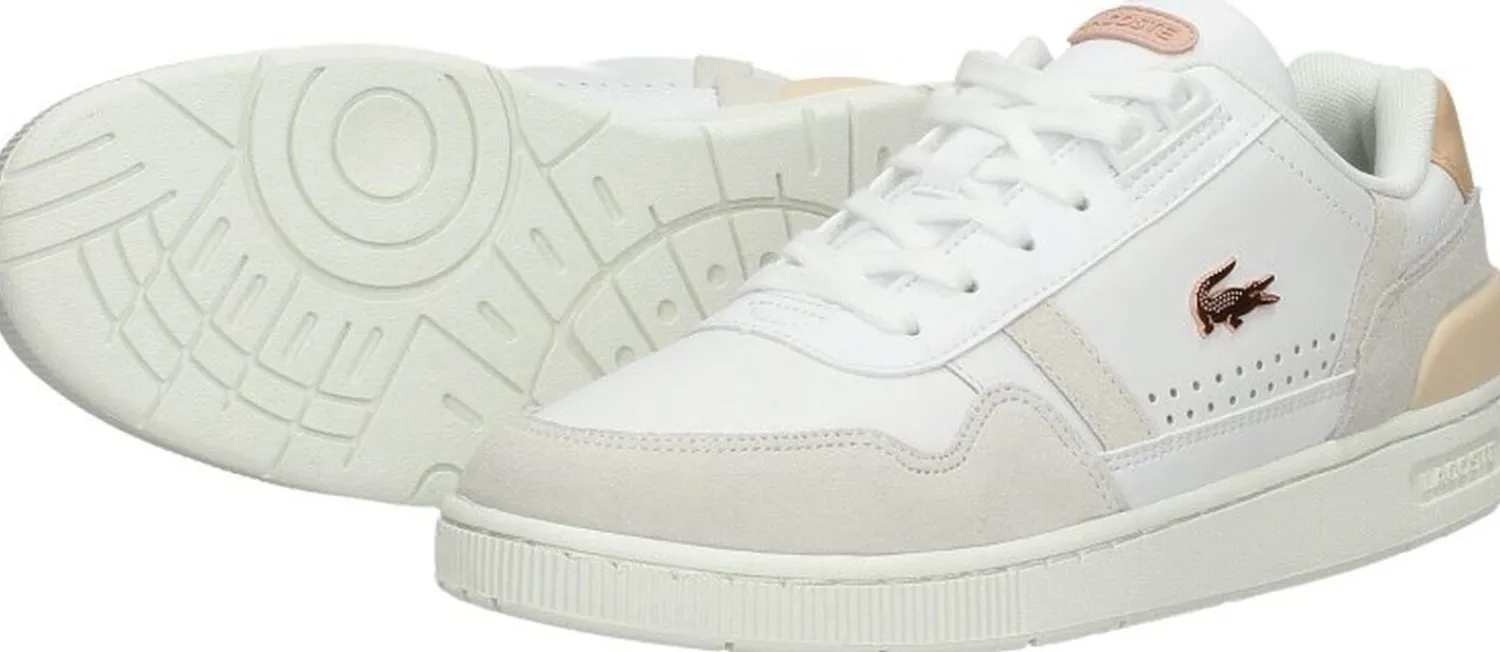 Lacoste T-Clip Wit Discount