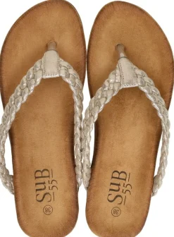 Sub55 Teenslippers Goudkleur Best