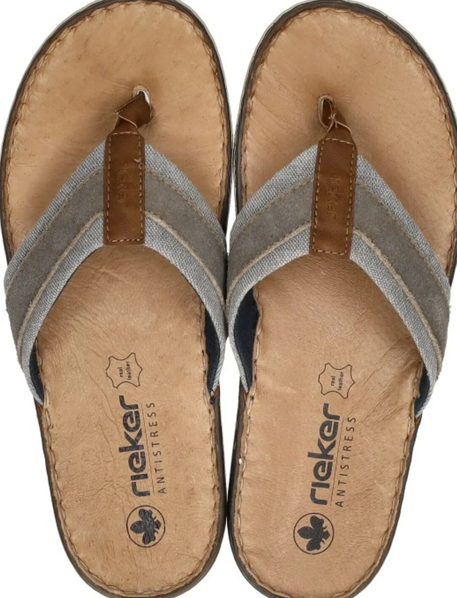 Rieker Teenslippers Taupe Online