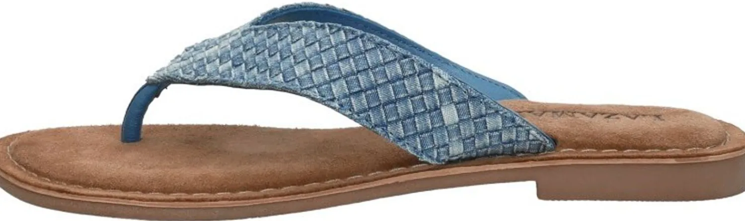 Lazamani Teenslippers Licht blauw Outlet