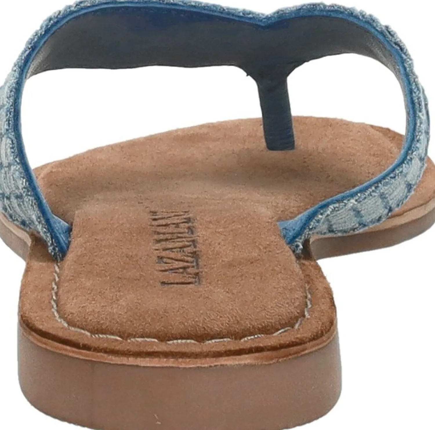 Lazamani Teenslippers Licht blauw Outlet