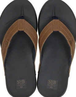 Sub55 Teenslippers Cognac New