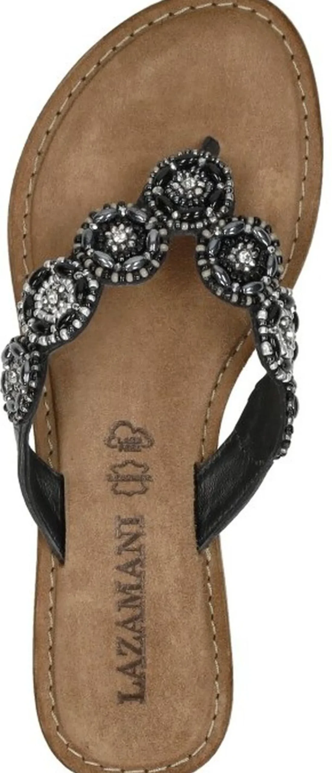 Lazamani Teenslippers Zwart Sale