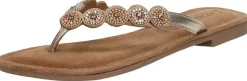 Lazamani Teenslippers Goudkleur Outlet