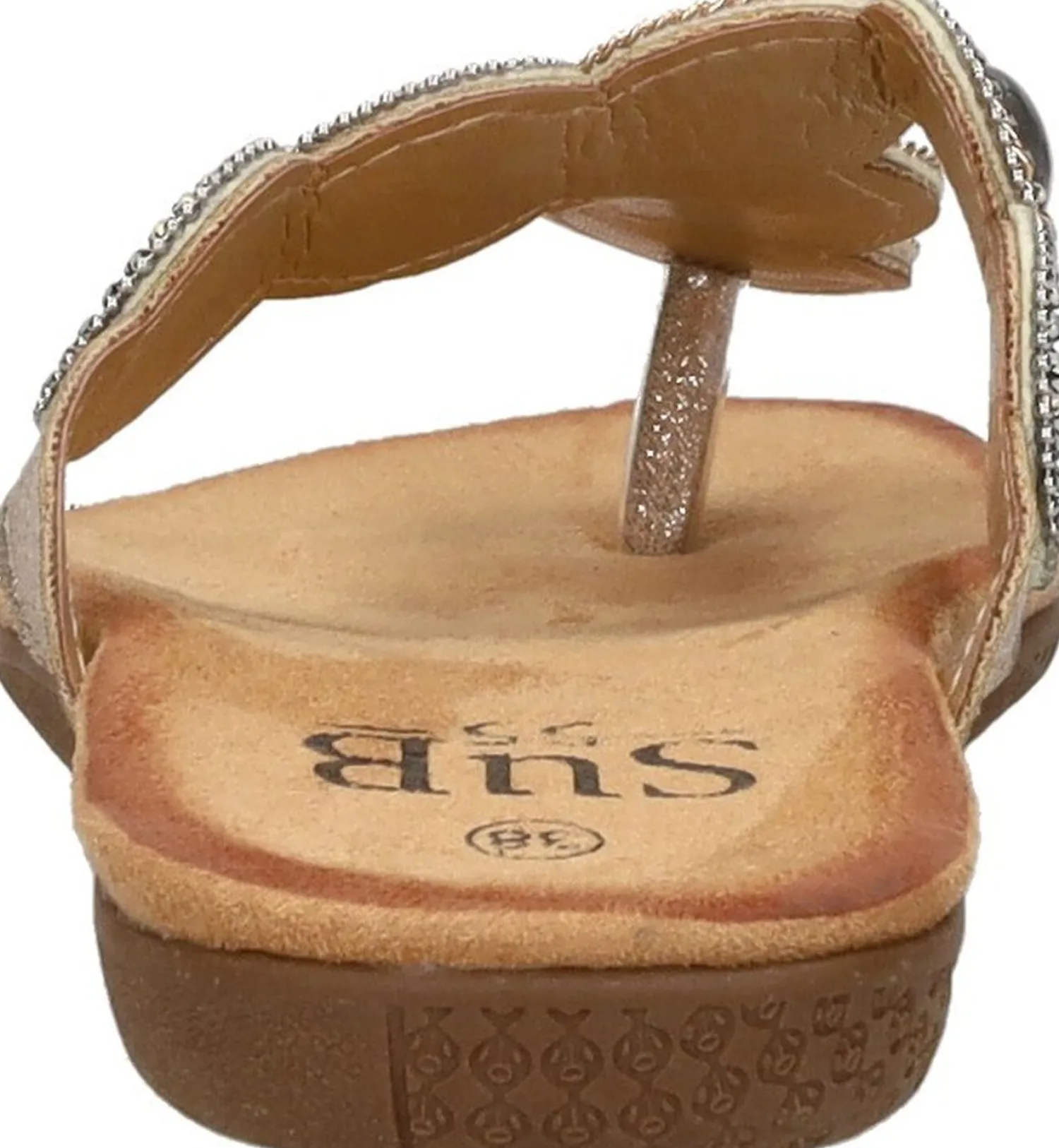 Sub55 Teenslippers Goudkleur Outlet