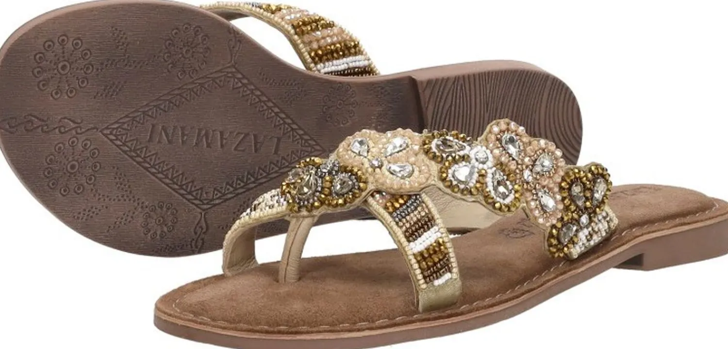 Lazamani Teenslippers Beige Discount